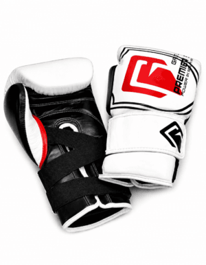 GATLING REAPER GR-2 premium white boxing sparring gloves for UK and European fighters