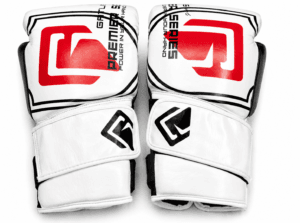 GATLING REAPER GR-2 premium white boxing sparring gloves for UK and European fighters