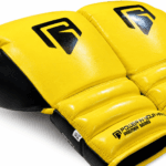 GATLING DIABOLO GD-1 premium yellow black boxing sparring gloves for UK and European fighters