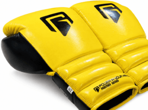 GATLING DIABOLO GD-1 premium yellow black boxing sparring gloves for UK and European fighters
