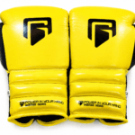 GATLING DIABOLO GD-1 premium yellow black boxing sparring gloves for UK and European fighters