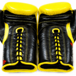 GATLING DIABOLO GD-1 premium yellow black boxing sparring gloves for UK and European fighters