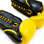 GATLING DIABOLO GD-1 premium yellow black boxing sparring gloves for UK and European fighters