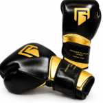 GATLING G FORCE GGF-1 premium black gold boxing sparring gloves for UK and European fighters