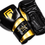GATLING G FORCE GGF-1 premium black gold boxing sparring gloves for UK and European fighters
