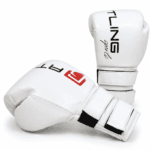 GATLING DUEL FORCE GDF-1 premium white boxing sparring gloves for UK and European fighters