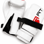 GATLING DUEL FORCE GDF-1 premium white boxing sparring gloves for UK and European fighters