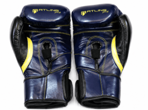 GATLING PHOENIX GP-1 premium blue yellow boxing sparring gloves for UK and European fighters