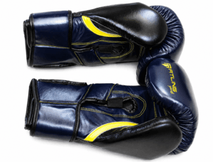 GATLING PHOENIX GP-1 premium blue yellow boxing sparring gloves for UK and European fighters