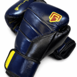 GATLING PHOENIX GP-1 premium blue yellow boxing sparring gloves for UK and European fighters