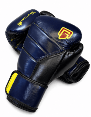 GATLING PHOENIX GP-1 premium blue yellow boxing sparring gloves for UK and European fighters