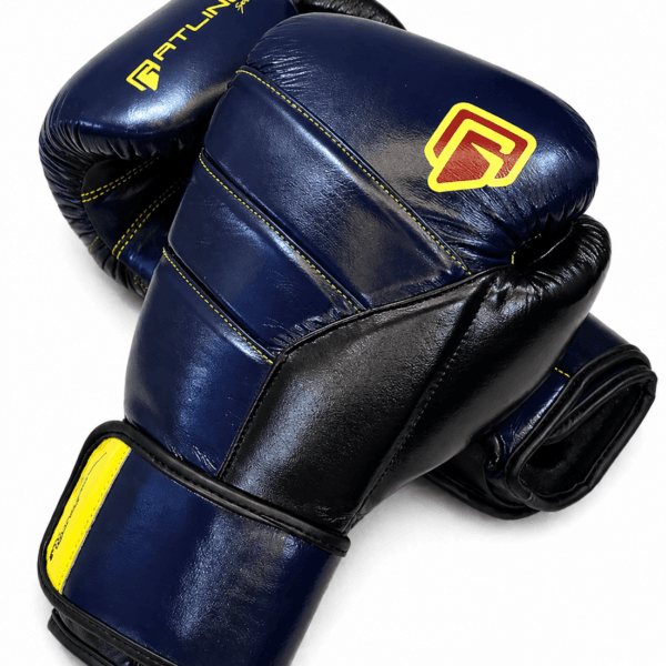 GATLING PHOENIX GP-1 premium blue yellow boxing sparring gloves for UK and European fighters