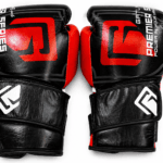 GATLING REAPER GR-2 premium black red boxing sparring gloves for UK and European fighters