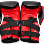 GATLING REAPER GR-2 premium black red boxing sparring gloves for UK and European fighters