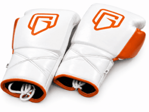 GATLING CROSS GX-1 premium white orange boxing sparring gloves for UK and European fighters