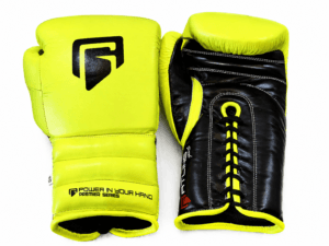 GATLING DIABOLO GD-01 premium neon green black boxing gloves for sparring training worldwide