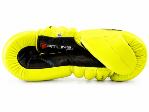 GATLING DIABOLO GD-01 premium neon green black boxing gloves for sparring training worldwide