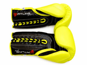 GATLING DIABOLO GD-01 premium neon green black boxing gloves for sparring training worldwide