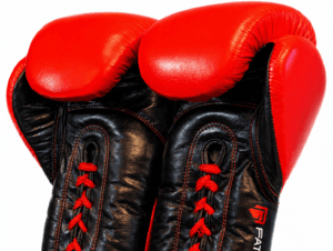 GATLING INFINITE GI-1 premium red black leather boxing gloves for sparring training