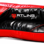GATLING INFINITE GI-1 premium red black leather boxing gloves for sparring training
