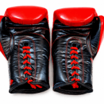 GATLING INFINITE GI-1 premium red black leather boxing gloves for sparring training