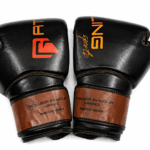 GATLING PHANTOM GPH-1 premium black brown leather boxing gloves training sparring worldwide