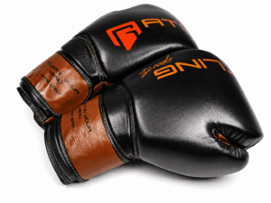 GATLING PHANTOM GPH-1 premium black brown leather boxing gloves training sparring worldwide