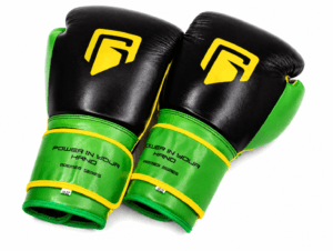 GATLING RAMPAGE GRM-1 premium black green boxing gloves sparring training worldwide