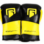 GATLING REAPER HORSE HAIR GRH-3 premium black yellow horsehair boxing gloves worldwide
