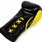 GATLING REAPER HORSE HAIR GRH-3 premium black yellow horsehair boxing gloves worldwide