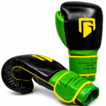 GATLING RAMPAGE GRM-1 premium black green boxing gloves sparring training worldwide