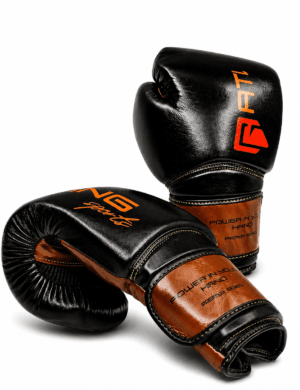 GATLING PHANTOM GPH-1 premium black brown leather boxing gloves training sparring worldwide