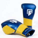GATLING REAPER GR-1 blue and yellow premium sparring gloves for boxing training