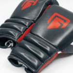GATLING DIABOLO GD-2 black and red premium sparring gloves for boxing training