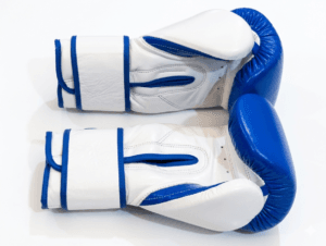 GATLING LEGACY G2 premium blue white boxing sparring gloves for UK and European fighters
