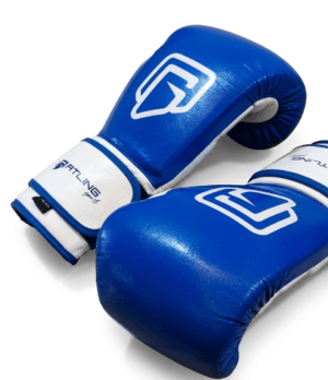 GATLING LEGACY G2 premium blue white boxing sparring gloves for UK and European fighters
