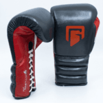 GATLING DIABOLO GD-2 black and red premium sparring gloves for boxing training