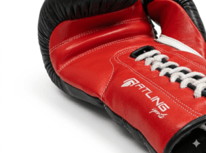 GATLING DIABOLO GD-2 black and red premium sparring gloves for boxing training