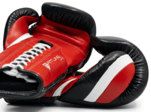 GATLING DIABOLO GD-2 black and red premium sparring gloves for boxing training