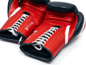 GATLING DIABOLO GD-2 black and red premium sparring gloves for boxing training