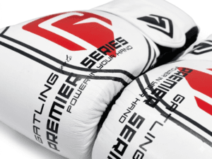 GATLING REAPER GR-2 premium white boxing sparring gloves for UK and European fighters