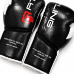 GATLING ACE GA-2 premium black white red boxing gloves for sparring training worldwide