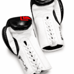 GATLING ACE GA-2 premium black white red boxing gloves for sparring training worldwide