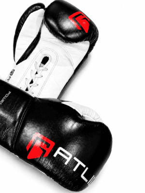 GATLING ACE GA-2 premium black white red boxing gloves for sparring training worldwide