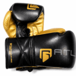 GATLING CROSS GMX-1 premium black gold boxing gloves for sparring training worldwide