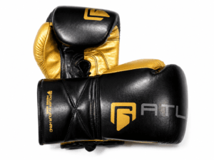 GATLING CROSS GMX-1 premium black gold boxing gloves for sparring training worldwide