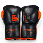 GATLING ALPHA GA-1 premium black orange boxing gloves for sparring training worldwide