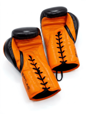 GATLING ALPHA GA-1 premium black orange boxing gloves for sparring training worldwide