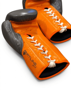 GATLING SUPREME GSP-01 premium orange black boxing gloves for sparring training worldwide
