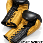GATLING CROSS GMX-1 premium black gold boxing gloves for sparring training worldwide